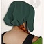 Cappa medievale Greta, verde - Celtic Webmerchant