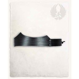 Läderkrona isidor, svart - Celtic Webmerchant