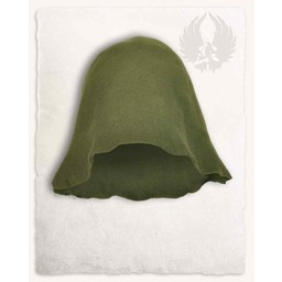 Sombrero de fieltro medieval Bruno, verde - Celtic Webmerchant