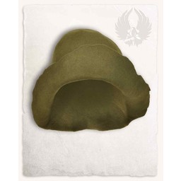 Chapeau de feutre médiéval bruno, vert - Celtic Webmerchant