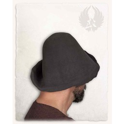 Cappello di feltro medievale Bruno, grigio - Celtic Webmerchant