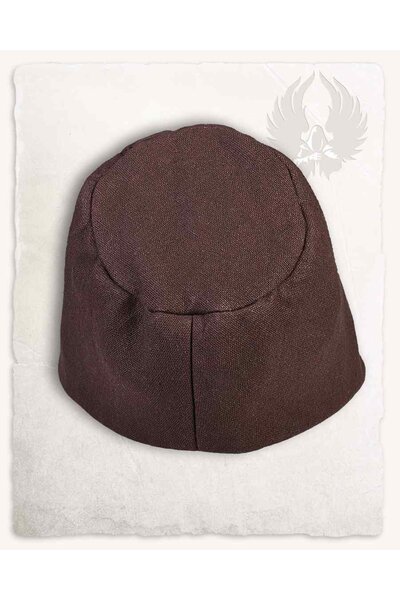 Cappello rinascimentale, marrone, tela - Celtic Webmerchant