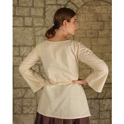 Blusa valerie, algodón, natural - Celtic Webmerchant