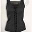 Bodice Ursula, cotton, black - Celtic Webmerchant