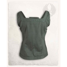 Bodice Ursula, bomuld, grøn - Celtic Webmerchant