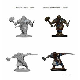 Dungeons and Dragons: Nolzur’s Marvelous Miniatures - Male Dwarf Fighter - Celtic Webmerchant