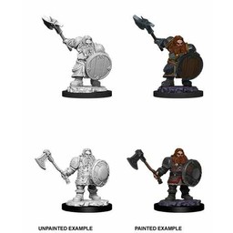 Dungeons and Dragons: Nolzur's Marvelous Miniatures - Male Dwarf Fighter - Celtic Webmerchant