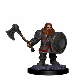 Dungeons and Dragons: Nolzur's Marvelous Miniatures - Male Dwarf Fighter - Celtic Webmerchant