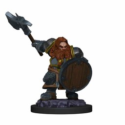 Dungeons and Dragons: Nolzur's Marvelous Miniatures - Male Dwarf Fighter - Celtic Webmerchant