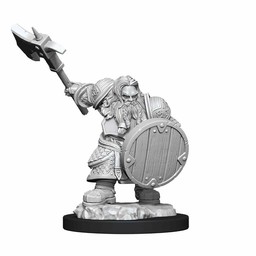 Dungeons and Dragons: Nolzur's Marvelous Miniatures - Male Dwarf Fighter - Celtic Webmerchant