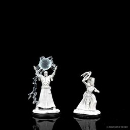 Dungeons and Dragons: Nolzur's Marvelous Miniatures - Drow Mage and Drow Priestess - Celtic Webmerchant