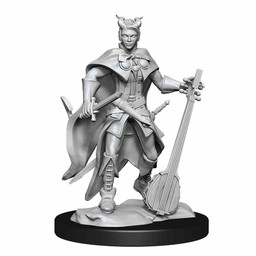 Dungeons and Dragons: Nolzur's Marvelous Minatures - Tiefling Bard Female - Celtic Webmerchant