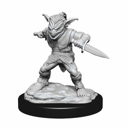 Dungeons and Dragons: Nolzur's Marvelous Miniatures - Male Goblin Rogue and Female Goblin Bard - Celtic Webmerchant