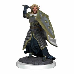 Dungeons and Dragons: Nolzur's Marvelous Miniatures - Elf Cleric Male - Celtic Webmerchant