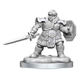 Dungeons and Dragons: Nolzur's Marvelous Miniatures - Dwarf Fighter Female - Celtic Webmerchant