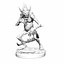 Dungeons and Dragons: Nolzur's Marvelous Miniatures - Barbed Devils - Celtic Webmerchant