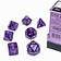 Chessex Ensemble de dés polyédrique 7, Borealis, Royal Purple / Gold, Luminary - Celtic Webmerchant