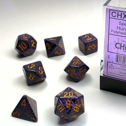 7 dobbelstenen, Polyhedral, Speckled, Hurricane - Celtic Webmerchant