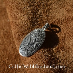 Scudo d'argento spilla pendente - Celtic Webmerchant