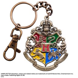 Harry Potter: Hogwarts Crest Keychain - Celtic Webmerchant