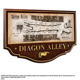 Harry Potter: plaque murale Diagon Alley - Celtic Webmerchant