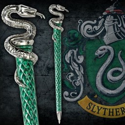 Harry Potter: Slytherin Silver Plated Pen - Celtic Webmerchant