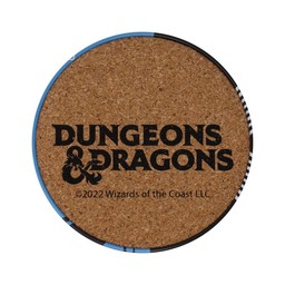 Dungeons and Dragons: Monsters Set of 4 Metal Coasters - Celtic Webmerchant