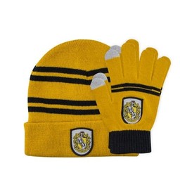 Harry Potter: gloves and hat set for children, Hufflepuff - Celtic Webmerchant