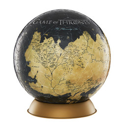 Game of Thrones: 3D puzzel, globe van Westeros en Essos - Celtic Webmerchant
