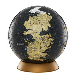 Game of Thrones: 3D puzzel, globe van Westeros en Essos - Celtic Webmerchant