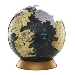 Game of Thrones: 3D -puslespil, Westeros og Essos Globe - Celtic Webmerchant