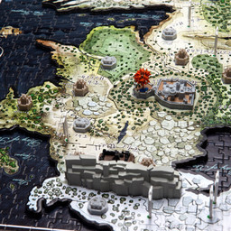 Game of Thrones: Puzzle 3D, carte de Westeros - Celtic Webmerchant