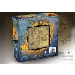 Lord of the Rings Puzzle: Kort over Middle Earth - Celtic Webmerchant
