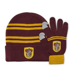 Harry Potter: Gloves and Hat Set for Children, Gryffindor - Celtic Webmerchant