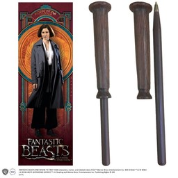 Fantastic Beasts: Porpentina Goldstein Wand Pen and Bookmark - Celtic Webmerchant