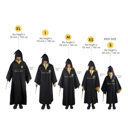Harry Potter Cosplay : robe de sorcier Poufsouffle - Celtic Webmerchant