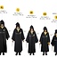 Cosplay de Harry Potter: túnica de mago de Hufflepuff - Celtic Webmerchant