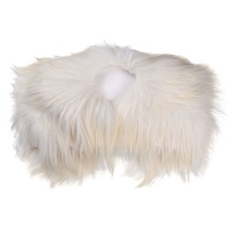 Shoulder fur, white - Celtic Webmerchant