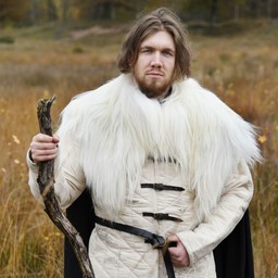 Shoulder fur, white - Celtic Webmerchant