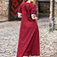Mittelalterliches Sommerkleid Denise, rotes Natural - Celtic Webmerchant