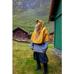 Chaperon vichingo bjomolf, senape giallo - Celtic Webmerchant