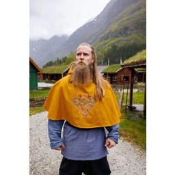 Viking Chaperon Bjomolf, senapsgul - Celtic Webmerchant