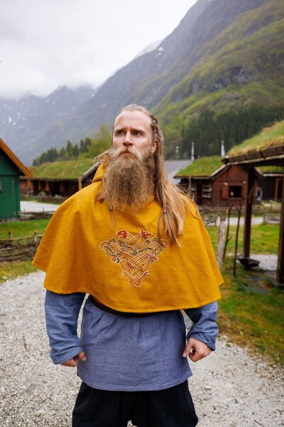 Viking Chaperon Bjomolf, gorczyca żółta - Celtic Webmerchant