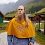Viking chaperon Bjomolf, mustard yellow - Celtic Webmerchant