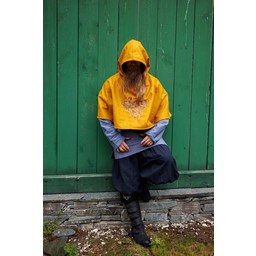 Viking chaperon Bjomolf, mustard yellow - Celtic Webmerchant