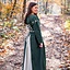 Medieval Dress Larina, zielony naturel - Celtic Webmerchant