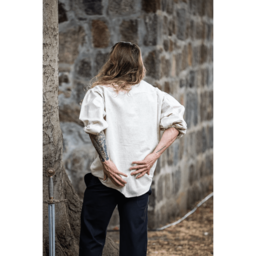 Medieval shirt Dagwin, cream - Celtic Webmerchant