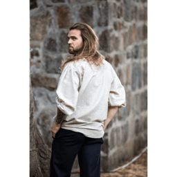 Medieval shirt Dagwin, cream - Celtic Webmerchant