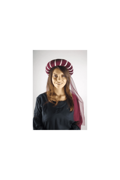 Maiden wreath, red-natural - Celtic Webmerchant