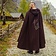 Leonardo Carbone Viking cloak Fenrir, brown - Celtic Webmerchant